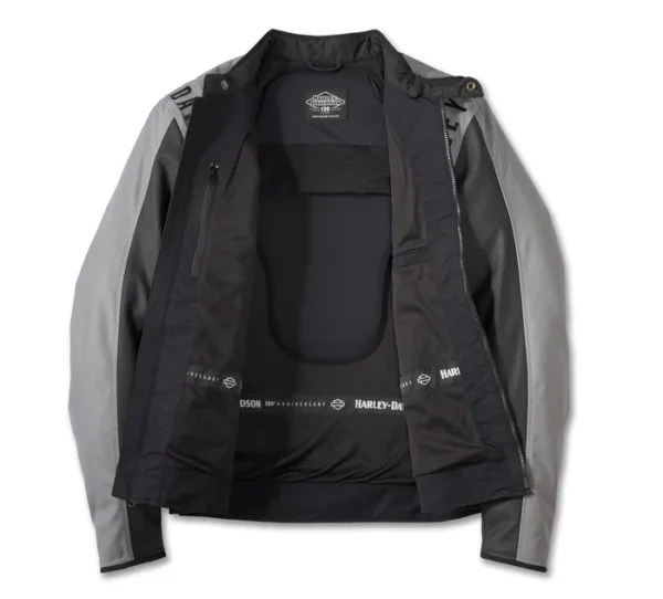 Harley Davidson Men's 120th Anniversary Imprint Riding Jacket - Image 3