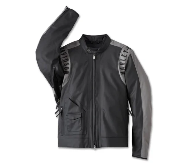 Harley Davidson Men's 120th Anniversary Imprint Riding Jacket - Image 2