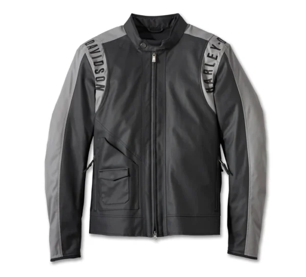 Harley Davidson Men's 120th Anniversary Imprint Riding Jacket