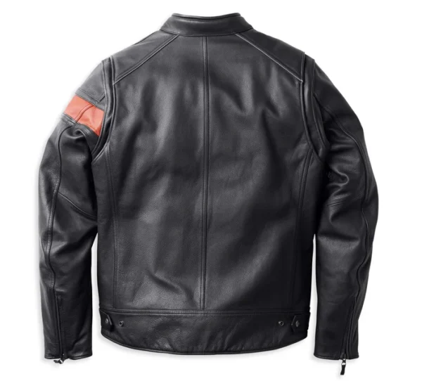 Harley Davidson Men's Hwy-100 Waterproof Leather Jacket - Image 3