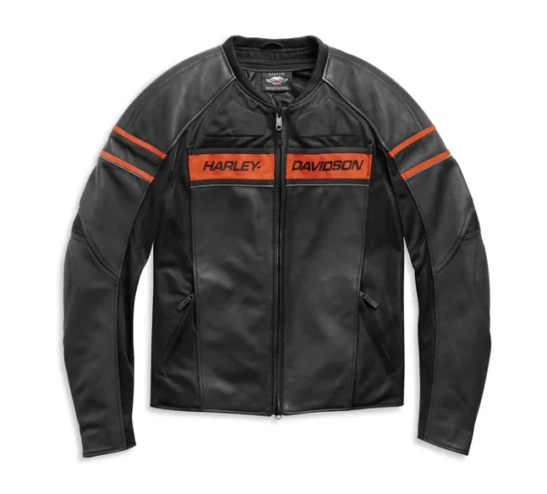 Harley Davidson Men's H-D Brawler Leather Jacket