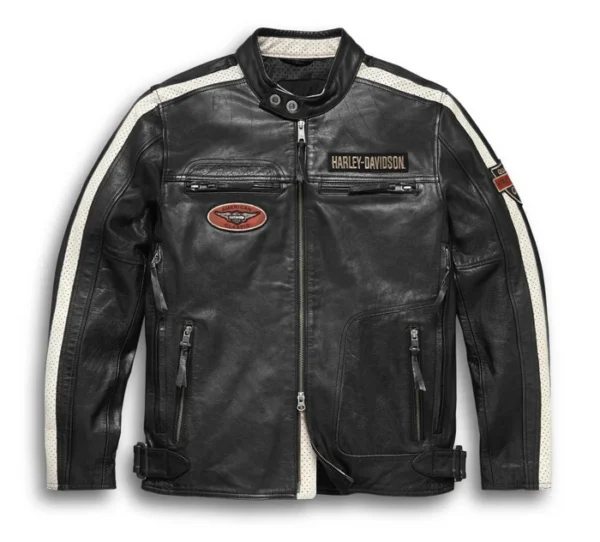 HARLEY DAVIDSON MEN'S COMMAND LEATHER JACKET