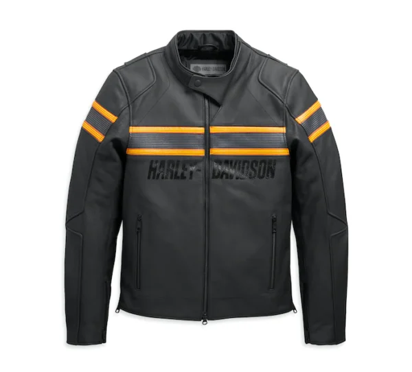 HARLEY DAVIDSON MEN'S SIDARI LEATHER JACKET