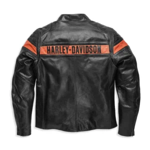 Harley Davidson Men’s Victory Sweep Leather Jacket