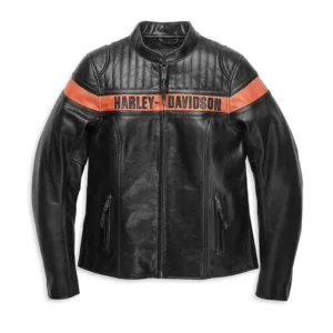 Women’s Victory Sweep Leather Riding Jacket