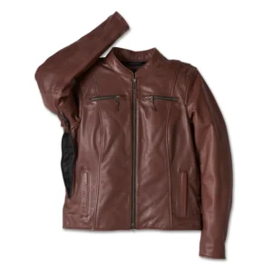 Women’s Linden Leather Riding Jacket