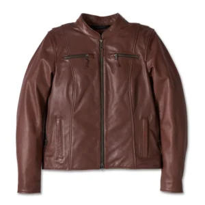 Women’s Linden Leather Riding Jacket