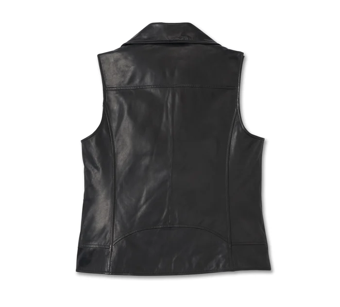 Women's Eclipse Leather Vest - Image 2