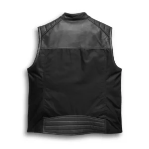 Men’s Synthesis Pocket System Leather/Textile Vest