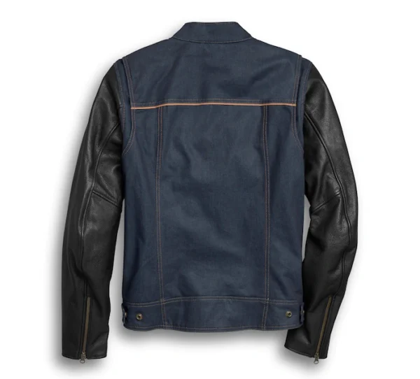 HARLEY DAVIDSON DENIM RIDING JACKET - Image 2