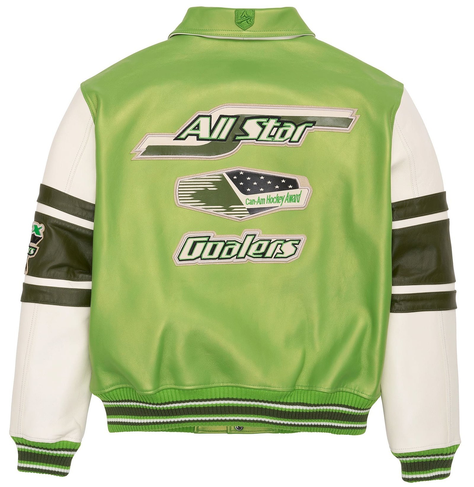 Avirex Stars And Stripe Leather Jacket - Image 2