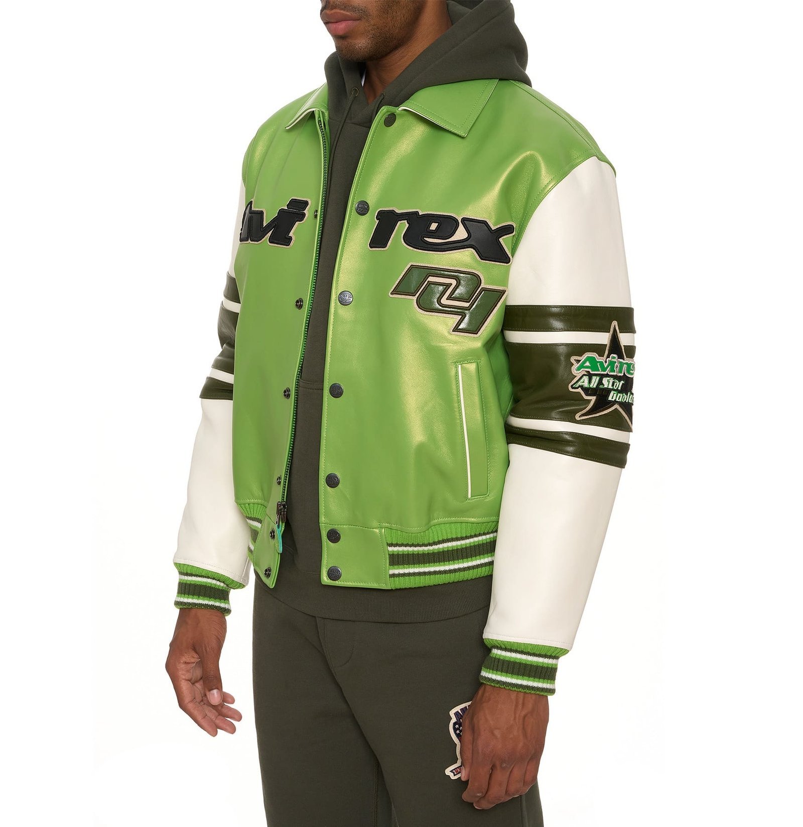 Avirex Stars And Stripe Leather Jacket - Image 6