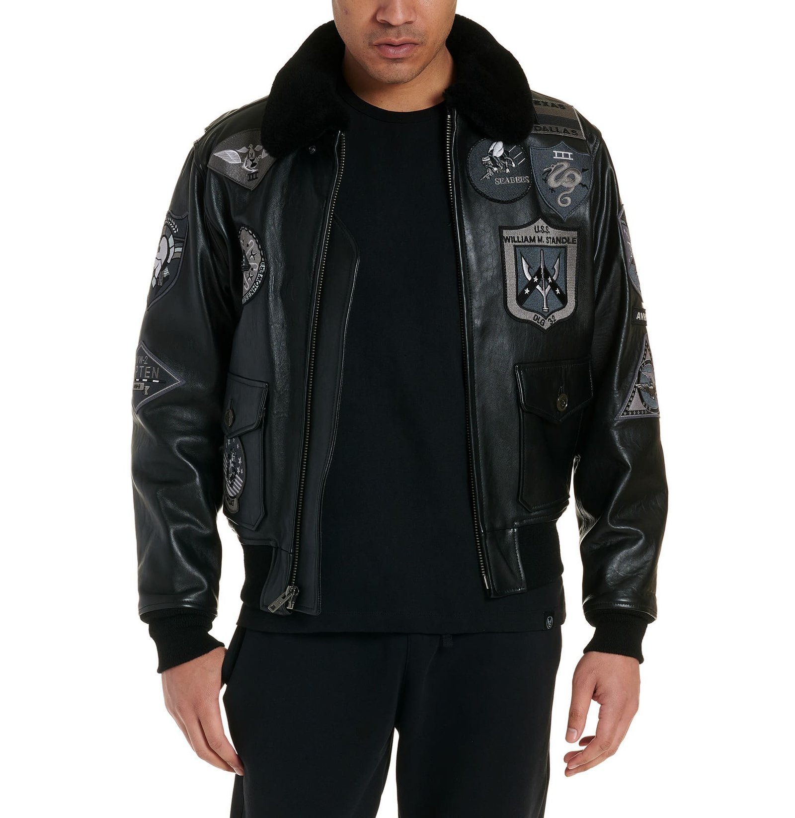 Avirex G1 Flight Leather Jacket - Image 3