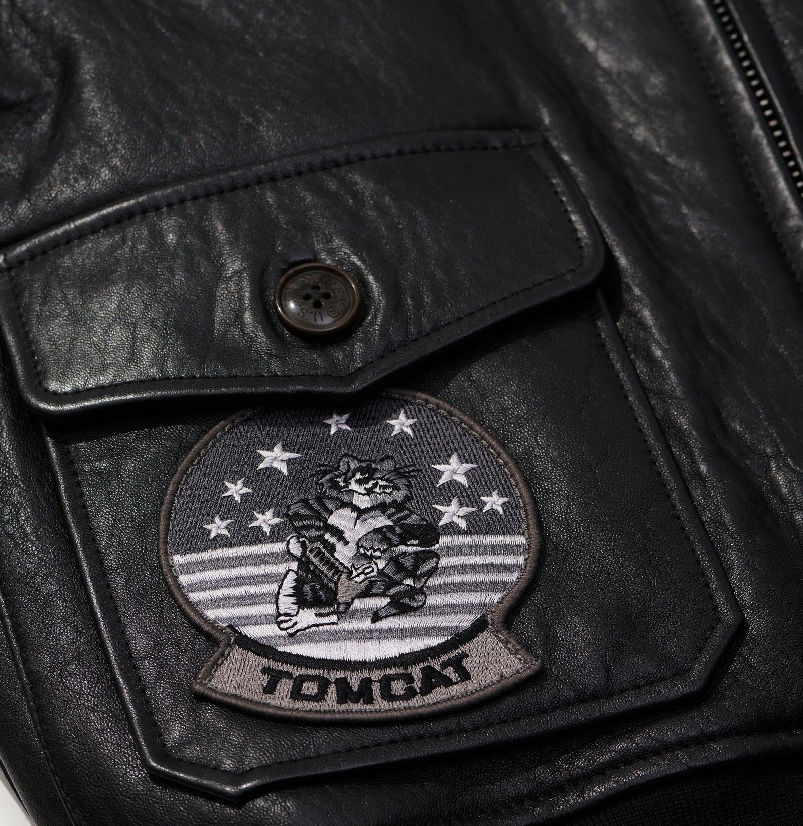 Avirex G1 Flight Leather Jacket - Image 11
