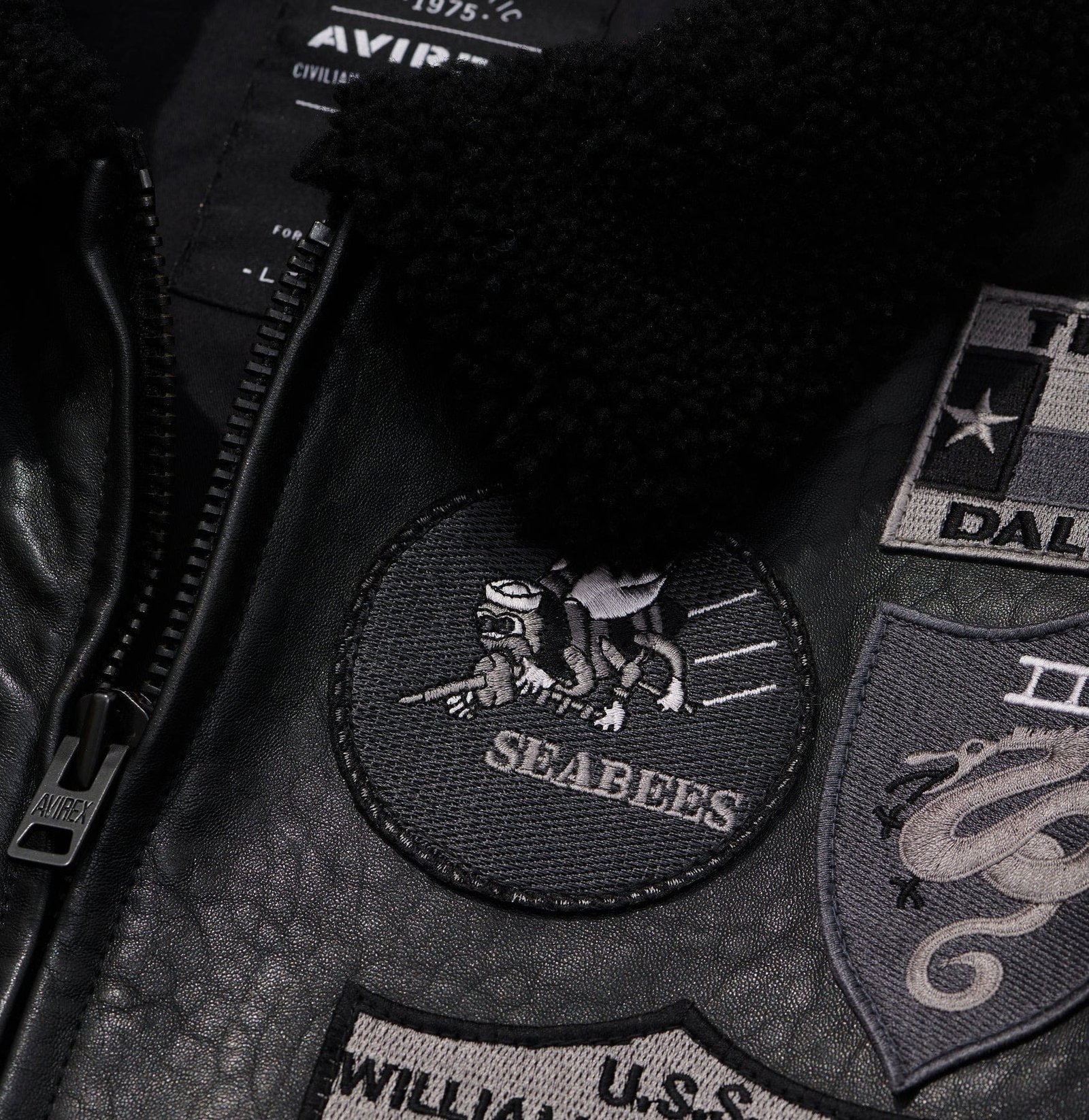 Avirex G1 Flight Leather Jacket - Image 10