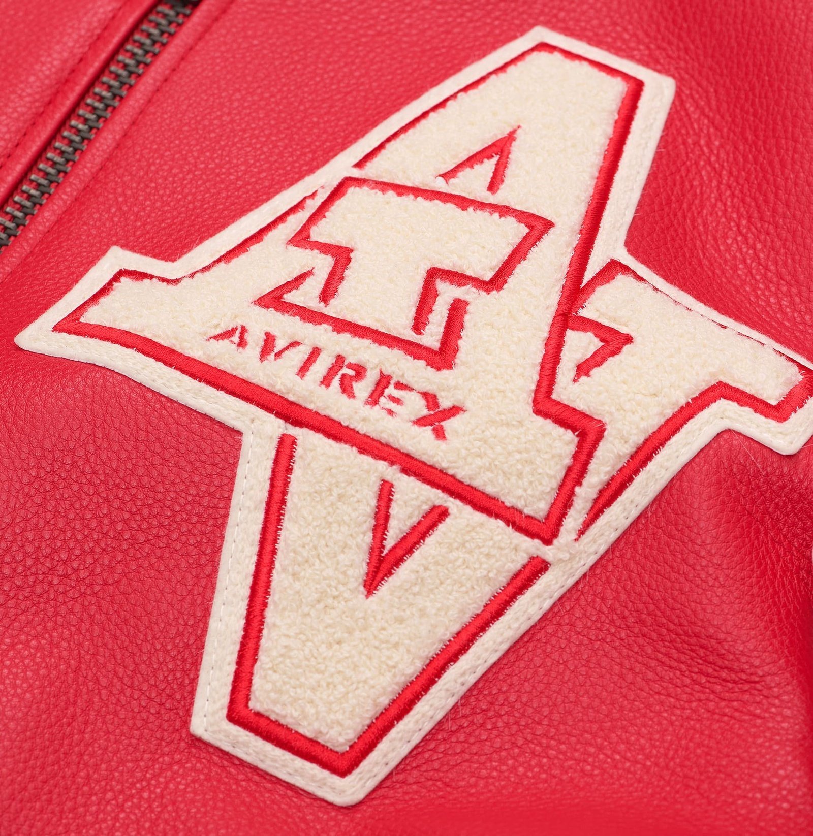 AVIREX WILD CAT VARSITY Leather Jacket - Image 12