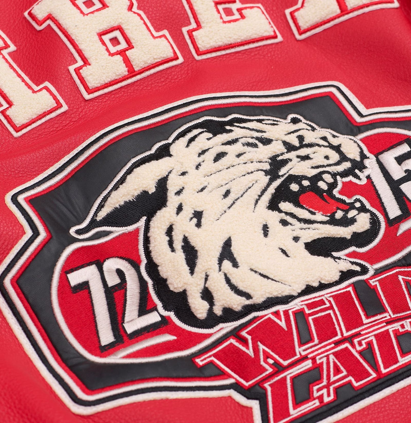 AVIREX WILD CAT VARSITY Leather Jacket - Image 10