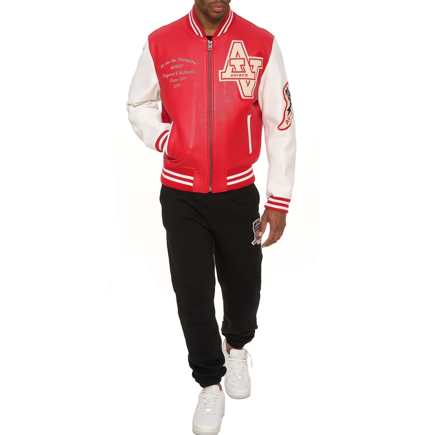 AVIREX WILD CAT VARSITY Leather Jacket - Image 7