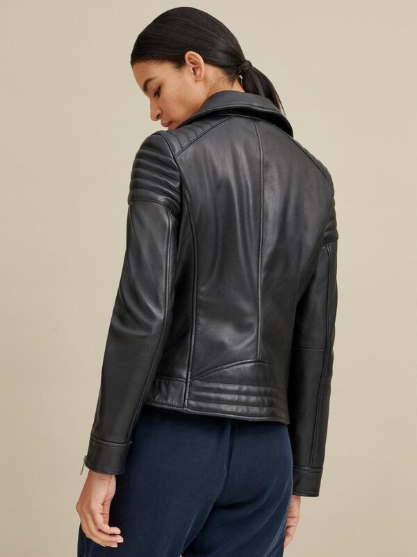 Leather Moto Jacket - Image 2