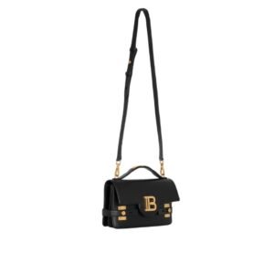 BALMAIN SMOOTH LEATHER B-BUZZ 24 BAG