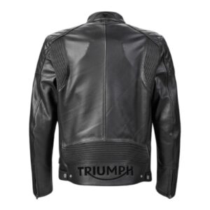 TRIUMPH BRADDAN ASYMMETRIC LEATHER JACKET