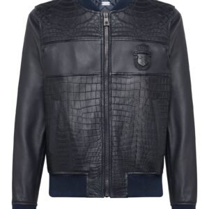 BILLIONAIRE LEATHER JACKET CREST