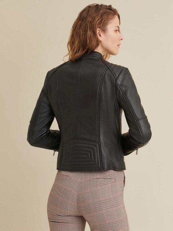 QUILTED LEATHER MOTO POPPY JUNO - Image 2