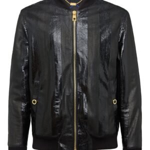 BILLIONAIRE LEATHER BOMBER LUXURY