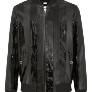 BILLIONAIRE LEATHER BOMBER LUXURY