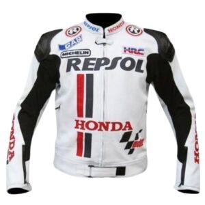 HONDA Motorbike Racing Leather Jacket