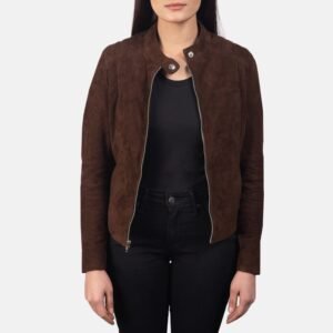 Kelsee Leather Biker Jacket
