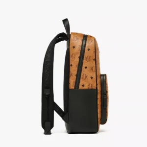 MCM AREN BACKPACK IN VISETOS COGNAC