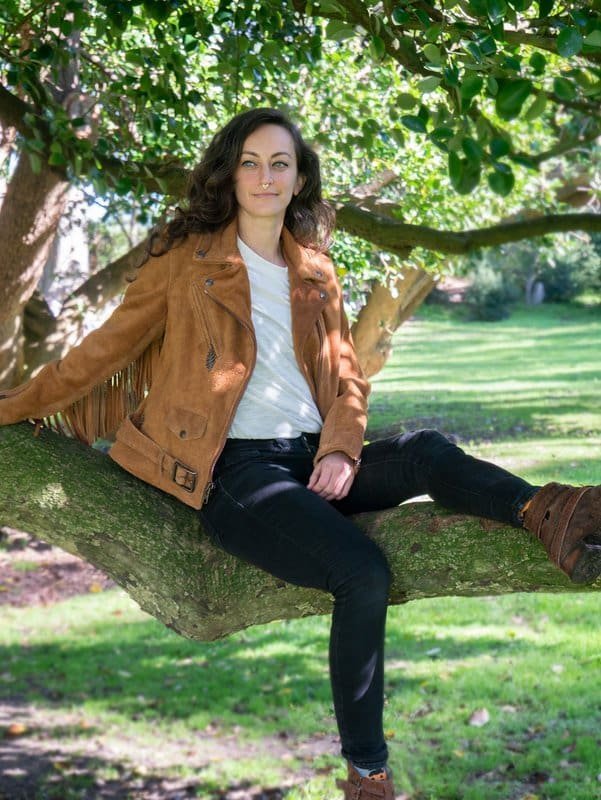 Schott NYC x Grateful Dead Women's Suede Fringed Motorcycle Jacket - Image 6