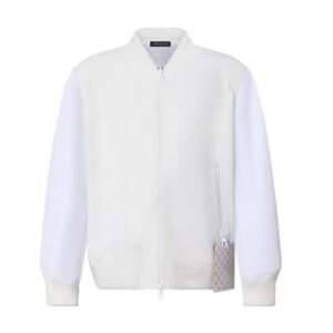 LOUIS VUITTON REVERSIBLE LEATHER AND NYLON BLOUSON