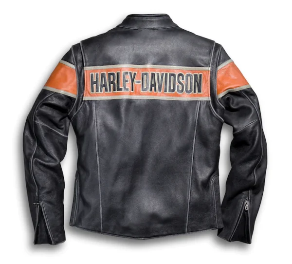 HARLEY DAVIDSON MEN'S VICTORY LANE LEATHER JACKET - Image 2