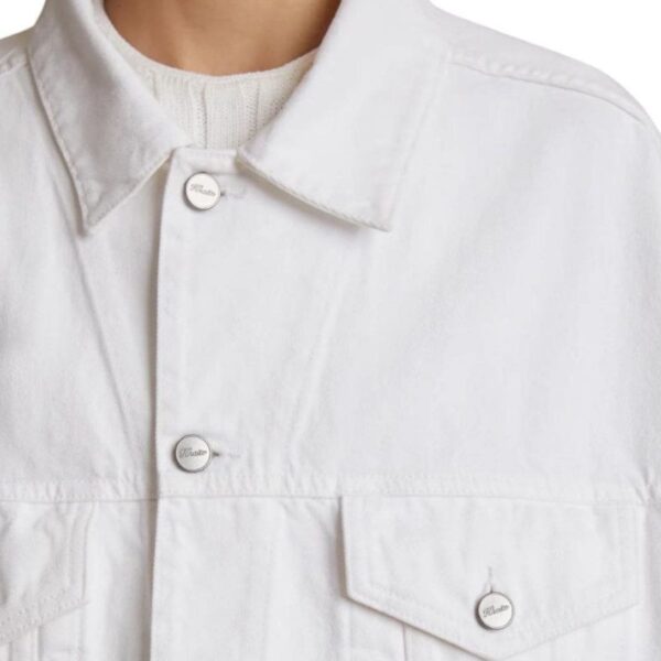 KHAITE THE GRIZZO JACKET IN WHITE - Image 5