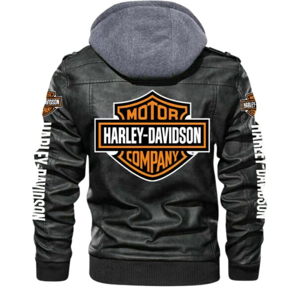 HARLEY DAVIDSON - FAUX LEATHER JACKET - Image 2