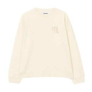 NANUSHKA MART ORGANICALLY GROWN COTTON SWEATSHIRT CREME