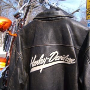 MEN’S HARLEY DAVIDSON BIKER LEATHER JACKET
