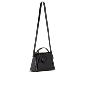BALMAIN B-BUZZ DYNASTY BAG IN PATENT LEATHER