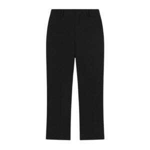 NANUSHKA LOIC TWILL SUIT PANTS BLACK