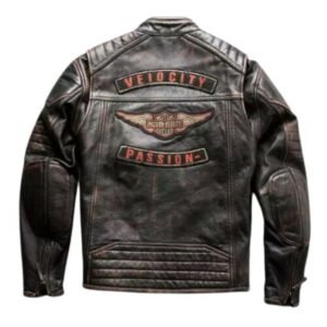 MEN’S HARLEY DAVIDSON BIKER LEATHER JACKET