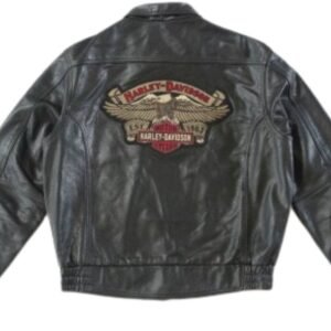 MEN’S HARLEY DAVIDSON BIKER LEATHER JACKET