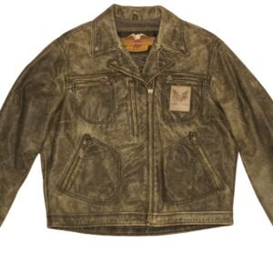 MEN’S HARLEY DAVIDSON BIKER LEATHER JACKET