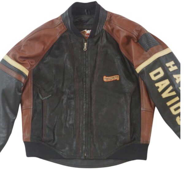 MEN’S HARLEY DAVIDSON BIKER LEATHER JACKET