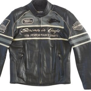 MEN’S HARLEY DAVIDSON BIKER LEATHER JACKET