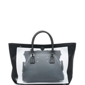 MAISON MARGIELA MICRO 5AC TROMPE-L’OEIL TOP-HANDLE BAG