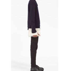 MAISON MARGIELA SNATCHED LEATHER TOTE BAG