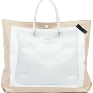 MAISON MARGIELA GLAM SLAM TROMPE L’OEIL-PRINT TOTE BAG
