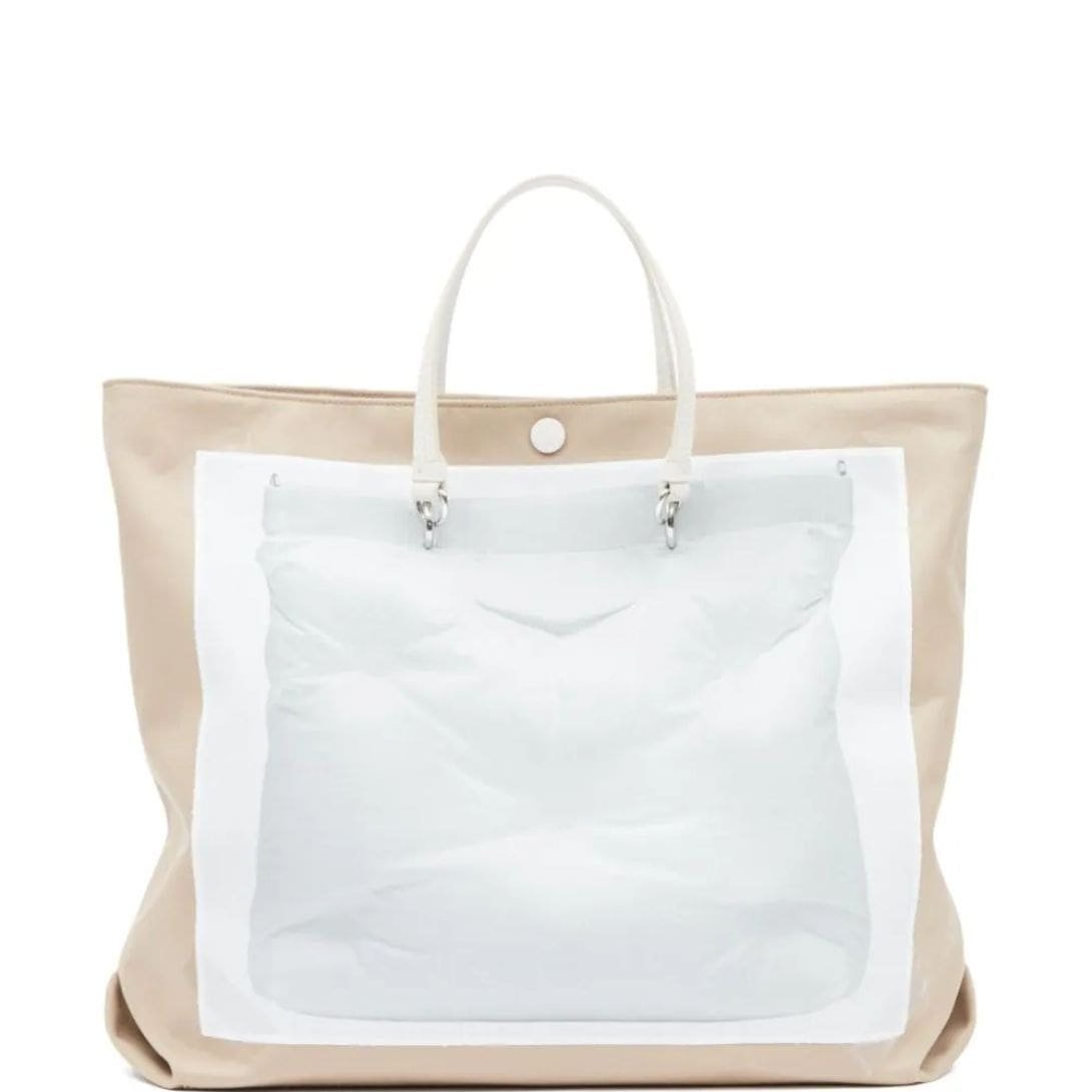 MAISON MARGIELA GLAM SLAM TROMPE L'OEIL-PRINT TOTE BAG - Image 2